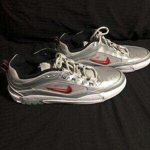 Nike Air Max Ishod Wair SB Silver Bullet Sneaker Shoes Mens, Size 13, HF3062-001